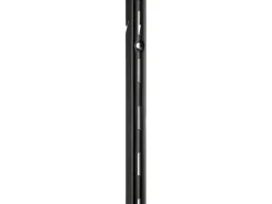 Metall-Wandschiene 1-reihig 200 cm Schwarz