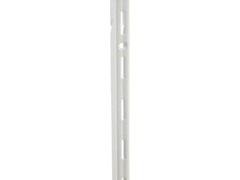 Metall-Wandschiene 1-reihig 200 cm Weiß