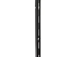 Metall-Wandschiene 1-reihig 50 cm Schwarz
