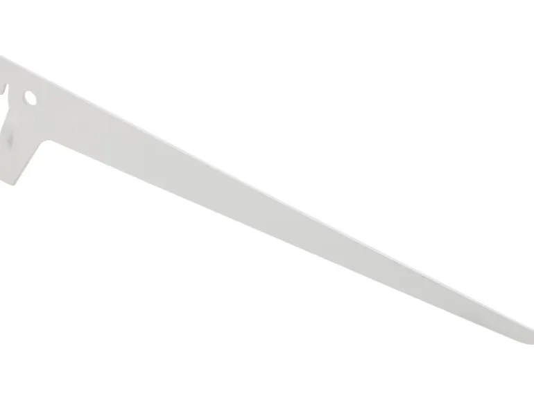 Metall-Winkelträger 1-reihig 30 cm Weiß