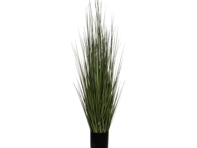 Mica Decorations Kunstpflanze Gras im Kunststofftopf Ø 35 cm x 122 cm Grün