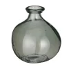 Mica Decorations Pinto Vase Petrol H 18 cm x Ø 16 cm
