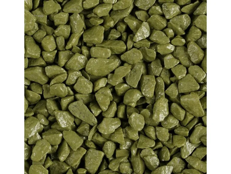 Mica Decorations Steine 7,5 cm x 7,5 cm x 16 cm Grün