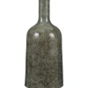 Mica Decorations Vase Oliver Rund in Flaschenform Ø 26 cm x 50 cm Grün