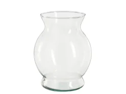 Mica Vase Jazz 20 cm x Ø 12,5 cm Transparent