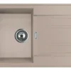 Miló Einbauspüle Granitverbundstoff Piatto 78 Sandbeige