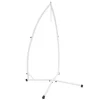 ML-Design Hängesesselgestell Weiß 208 cm Belastung bis 120 kg Stahlrohr
