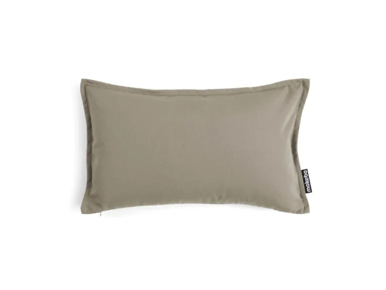 mokebo Outdoor Kissenbezug Das Ruhepolster 50x30cm Sofakissen Hülle in Taupe