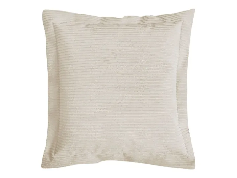 mokebo Sofakissen aus Cord Das Wölkchen Couchkissen oder Flatterkissen in Beige