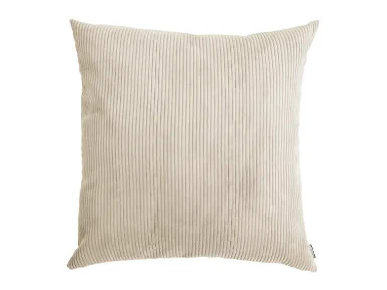 mokebo XXL Sofakissen Das Anschmiegsame Riesenkissen oder Kissen aus Cord in Beige