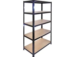 Monstershop 3 x Monster Racking T-Rax 90cm Lagerregal Schwarz