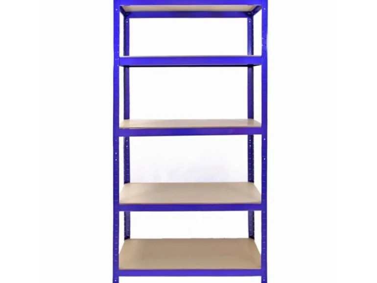 Monstershop 3 x Monster Racking T-Rax 90cm Lagerregal Blau mit Gratis Gummihammer
