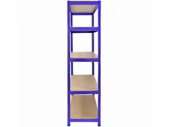 Monstershop 3 x Monster Racking T-Rax 90cm Lagerregal Blau mit Gratis Gummihammer