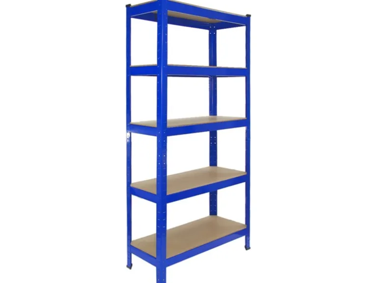 Monstershop 8 x T-Rax Lagerregal aus Stahl 5 Fächer 75cm