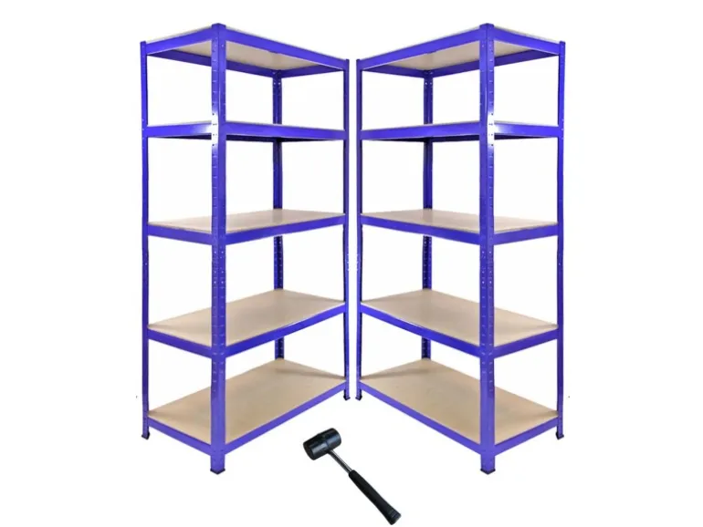 Monstershop Monster Racking Sparangebot 1 x T-Rax 90cm Eckregal + 2 x T-Rax 90cm in Blau