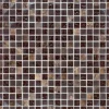 Mosaikmatte Glas Naturstein Steel 30 cm x 30 cm