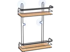 MSV Regal Hiko 25,5 cm x 12 cm x 37 cm Schwarz-Braun