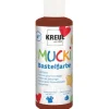 Mucki Bastelfarbe Braun 80 ml