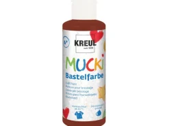 Mucki Bastelfarbe Braun 80 ml