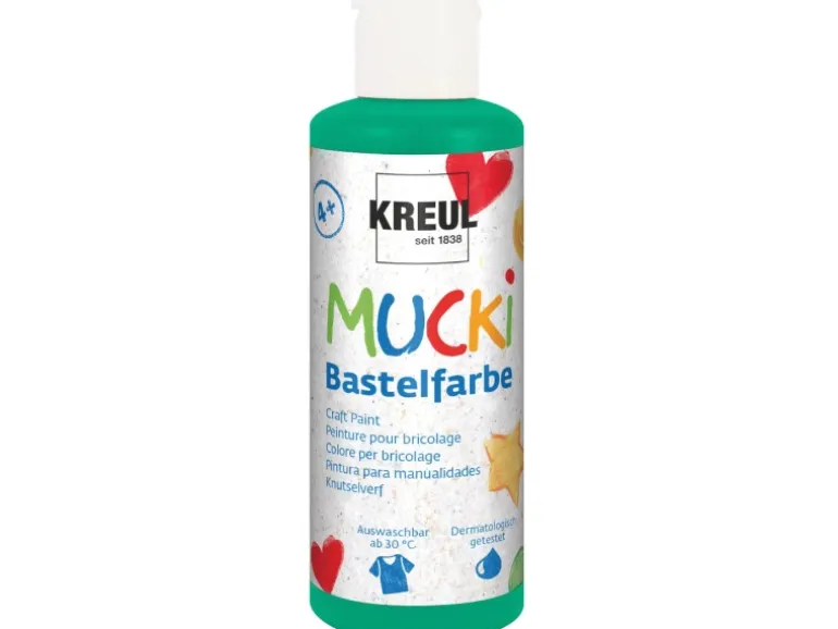 Mucki Bastelfarbe Grün 80 ml
