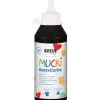 Mucki Bastelfarbe Schwarz 250 ml