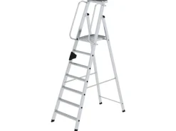 MUNK Aluminium-Stehleiter 7 Stufen