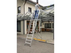 MUNK Podestleiter Klappbar 5 Stufen