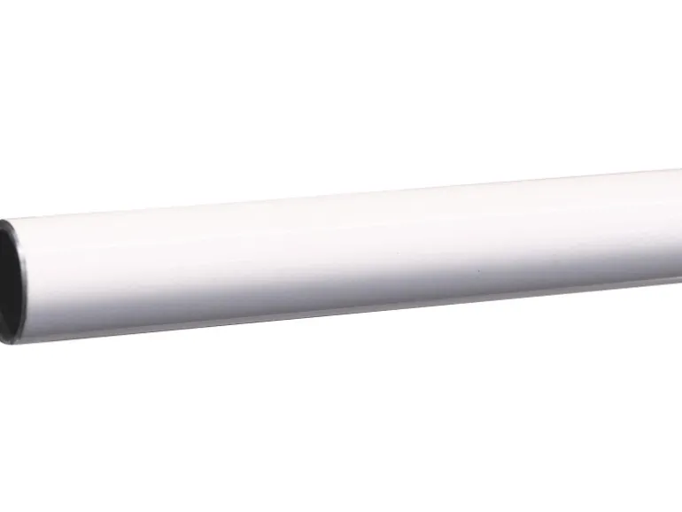 Mydeco Gardinenstange für Ringe Weiß Ø 2 cm x 160 cm