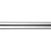 Mydeco Gardinenstange für Ringe Edelstahl-Optik Ø 2,5 cm x 160 cm