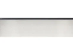 Mydeco Gardinenstange für Gleiter Edelstahl-Optik 3,2 cm x 1,1 cm Länge 260 cm