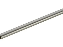 Mydeco Gardinenstange für Ringe Edelstahl-Optik Ø 2,5 cm x 240 cm