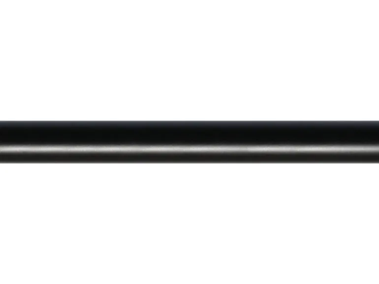 Mydeco Gardinenstange für Ringe Schwarz Ø 2 cm x 200 cm