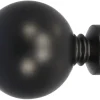 Mydeco Gardinenstange-Endstück Home Schwarz Ø 2 cm