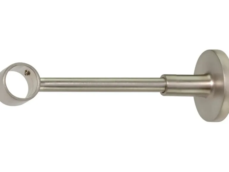 Mydeco Gardinenstange-Halterung Wire Edelstahl-Optik Ø 2 cm