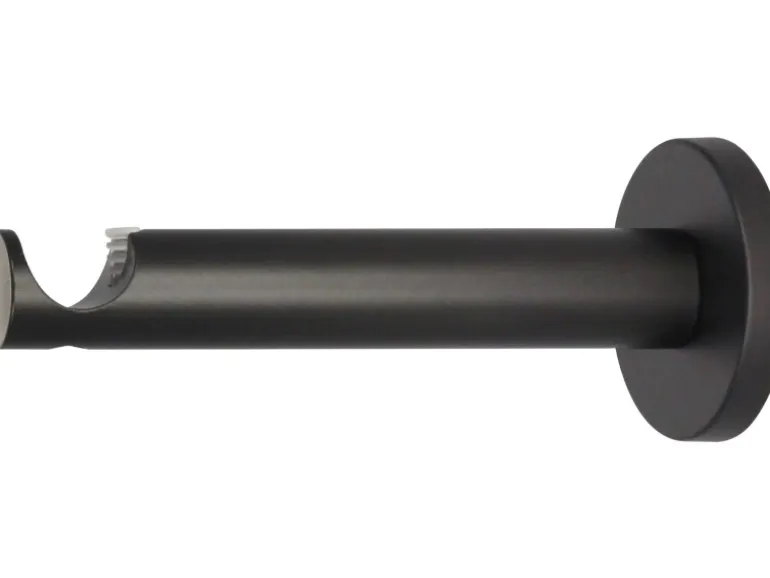 Mydeco Gardinenstange-Halterung Function Schwarz Ø 2 cm Abstand 12 cm