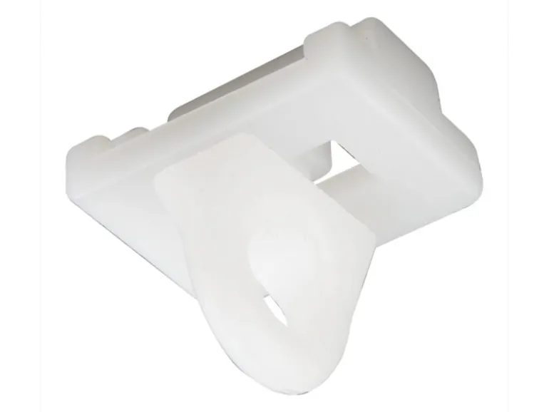 Mydeco Gardinenstopper Weiß Ø 1,6 cm Ø 2 cm Ø 2,5 m und 1,8 cm x 1,8 cm