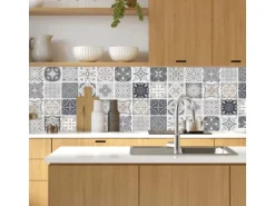 MySpotti Küchenrückwand Profix Cucina Liam 160 x 60 cm Grau-Beige