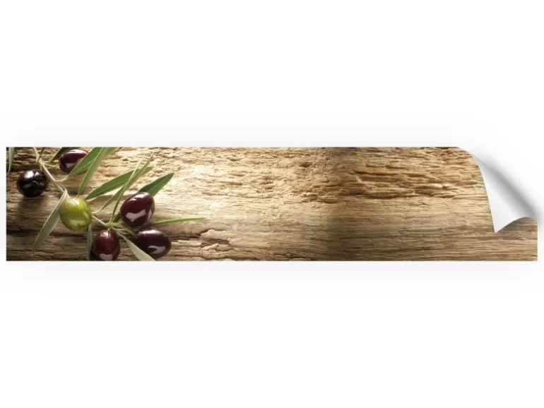 Myspotti Küchenrückwandfolie Mediterran Selbstklebend 280 cm x 60 cm