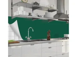 Myspotti Küchenrückwandfolie Patinagrün Selbstklebend 280 cm x 60 cm