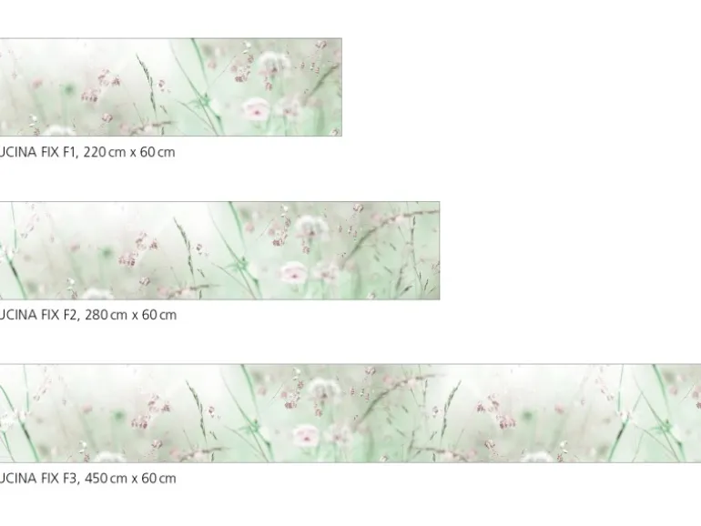 Myspotti Küchenrückwandfolie Wildblumen Selbstklebend 280 cm x 60 cm