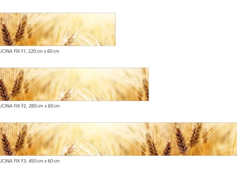 Myspotti Küchenrückwandfolie Korn Selbstklebend 220 cm x 60 cm