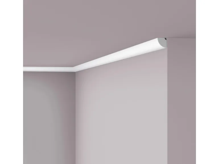 NOEL & MARQUET NMC QR NOMASTYL Eckleiste Zierleiste Stuckleiste 2 m 200 cm x 2,1 cm x 2,1 cm Weiß