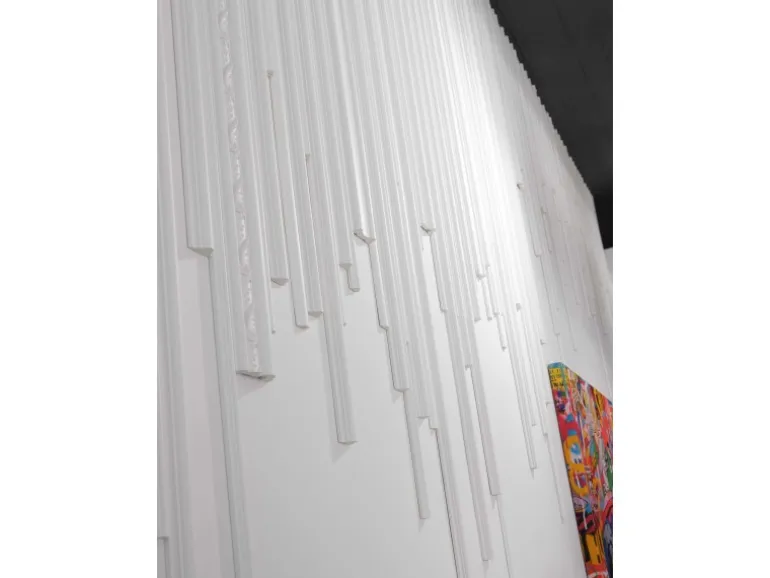 NOEL & MARQUET NMC Z10 Flex ARSTYL Flexible Wand- und Friesleiste Zierleiste Stuckleiste 2 m 200 cm x 1,8 cm x 3,8 cm Weiß