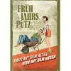 Nostalgic-Art Blechschild Frühjahrsputz 20 cm x 30 cm