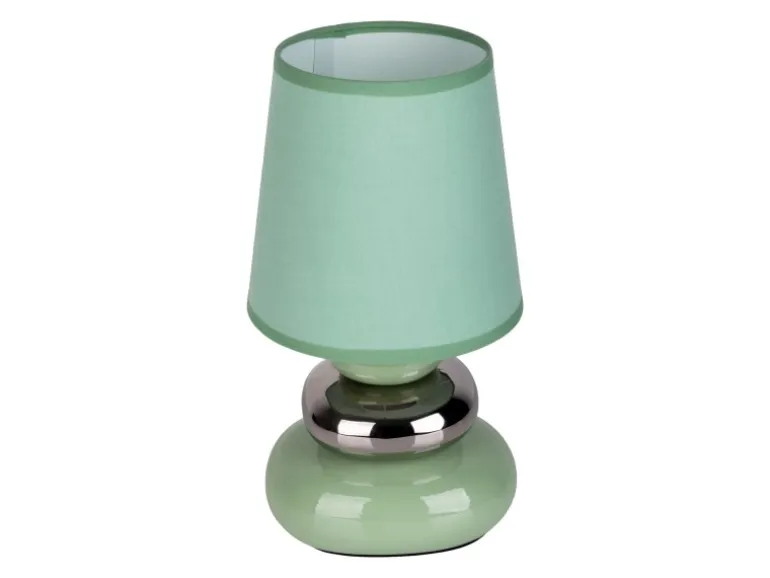 Näve Keramik-Tischleuchte Stoney Mint Ø 16 cm x 31 cm