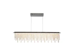 Näve LED-Pendelleuchte Diamonds Chrom