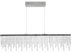 Näve LED-Pendelleuchte Diamonds Chrom