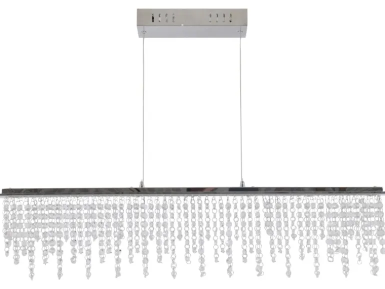 Näve LED-Pendelleuchte Diamonds Chrom