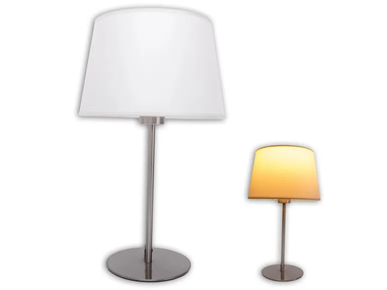Näve Tischleuchte Bologna Beige Ø 25 cm x 45 cm