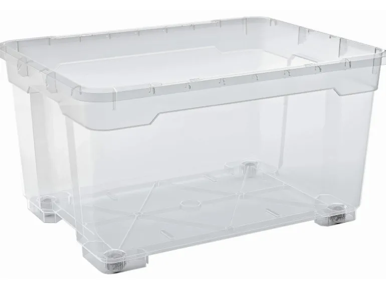 OBI Allzweckbox Santos Oversize 41 cm x 77,5 cm x 58 cm 140 l Transparent